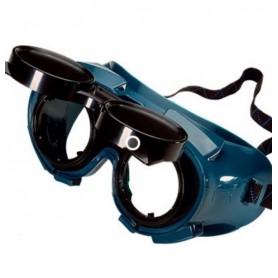 Industrial Grade Welding Safety Goggle Eye Protection With Clear and Black Lens
