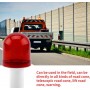 Traffic Cone Safety Strobe Emergency LED Road Light Warning Lamp (No battery)