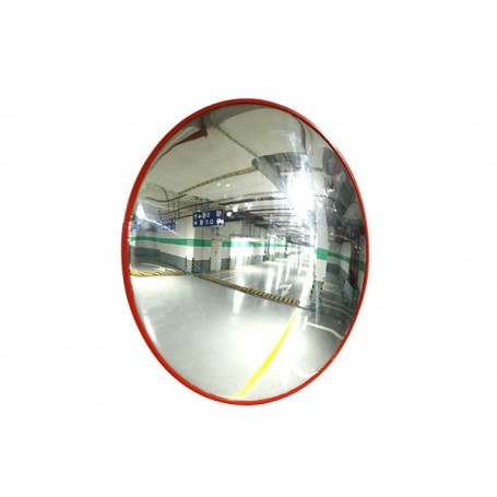 45cm Indoor Wide Angle Convex Mirror Polycarbonate Safety Corner Mirror Traffic Parking Indoor Market Grocery