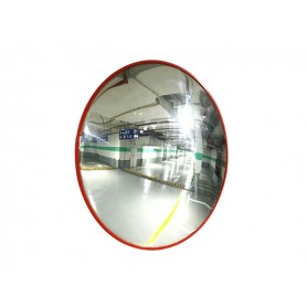 60cm Indoor Wide Angle Convex Mirror Polycarbonate Safety Corner Mirror Traffic Parking Indoor Market Grocery