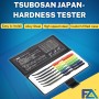 TSUBOSAN Japan-Hardness Tester Checker File HRC40-HRC65 Set of 6
