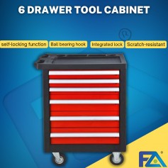 6 drawer tool cabinet