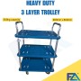3 Layer Heavy Duty PVC Trolley - 300kg